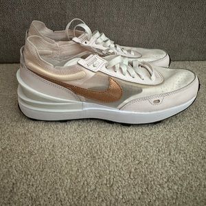 Nike Women’s Waffle One Sneakers Pink/Gold Size 10